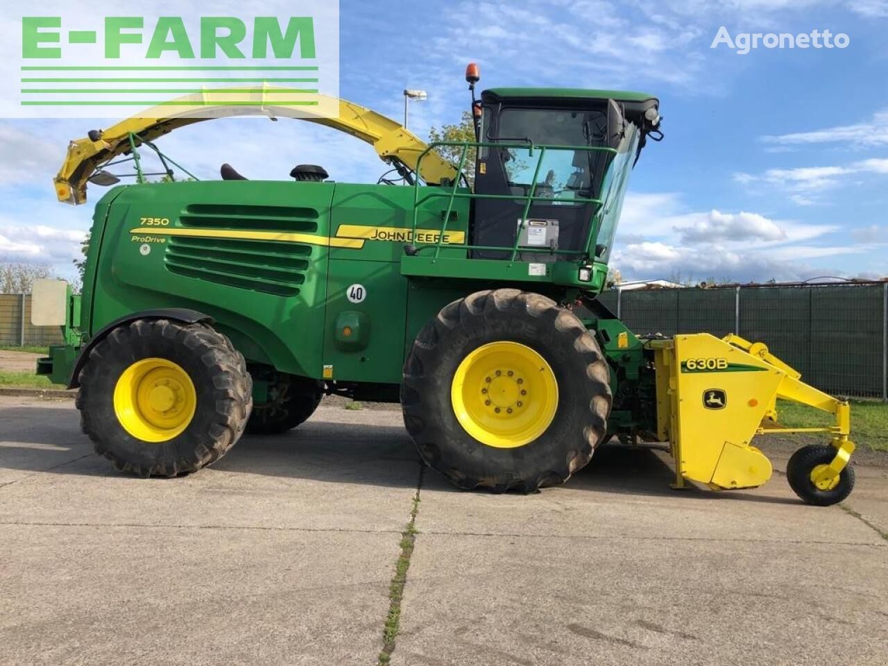 кормоуборочный комбайн John Deere 7350