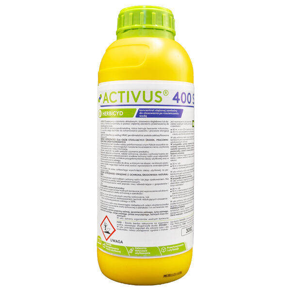 новый гербицид Adama ACTIVUS 400 SC 1L  pendimetalina