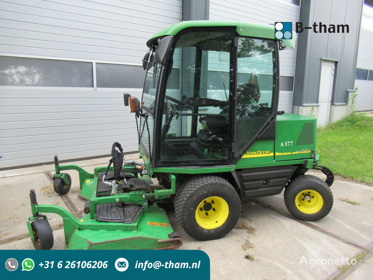 газонокосилка John Deere 1505 4WD - 4x4 AIRCO - KLIMA