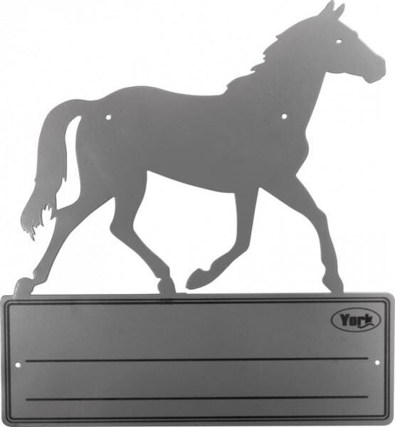 оборудование для коневодства York tabliczka na boks w kształcie konia