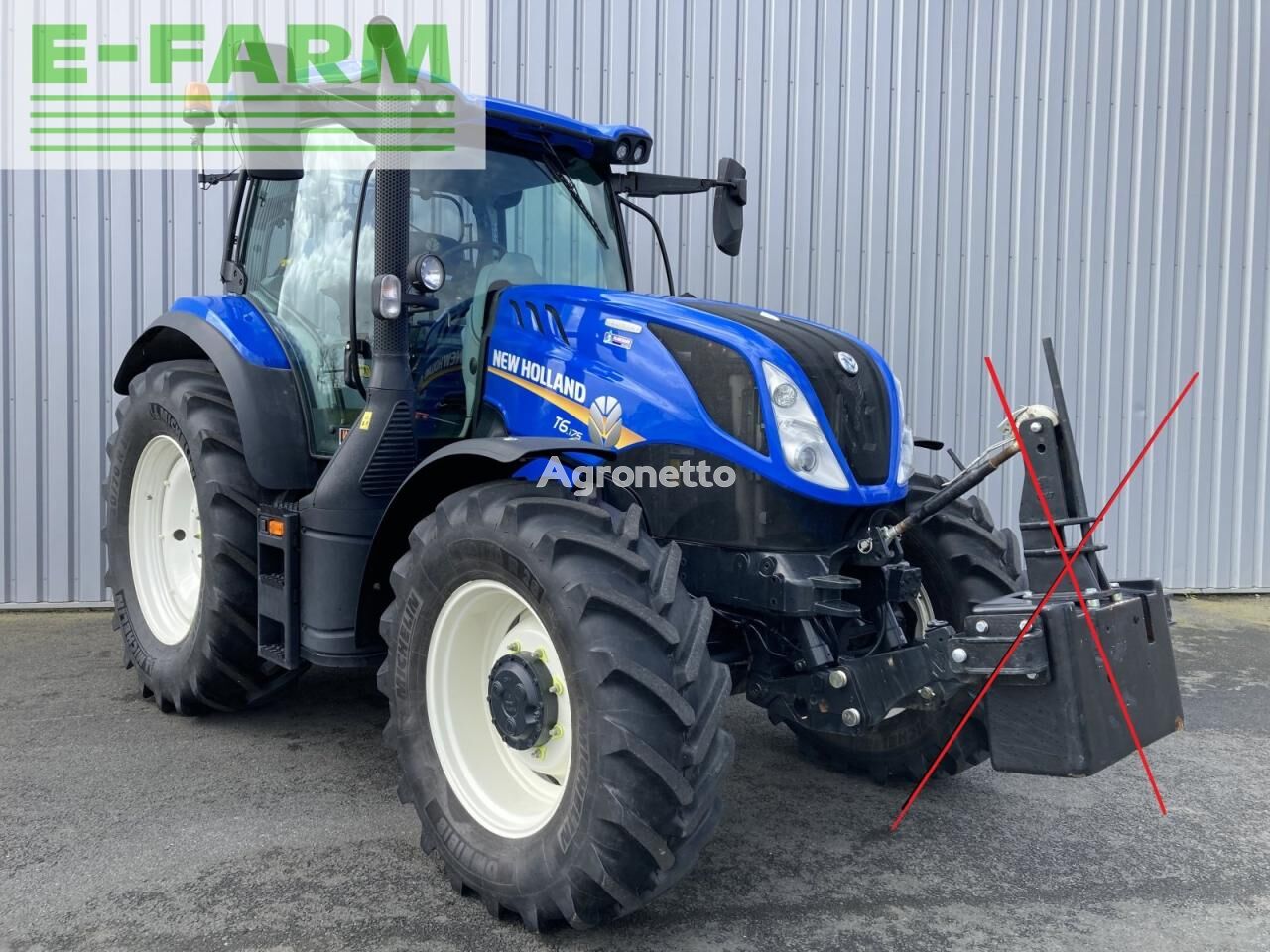 трактор колесный New Holland t6.175 dynamic command