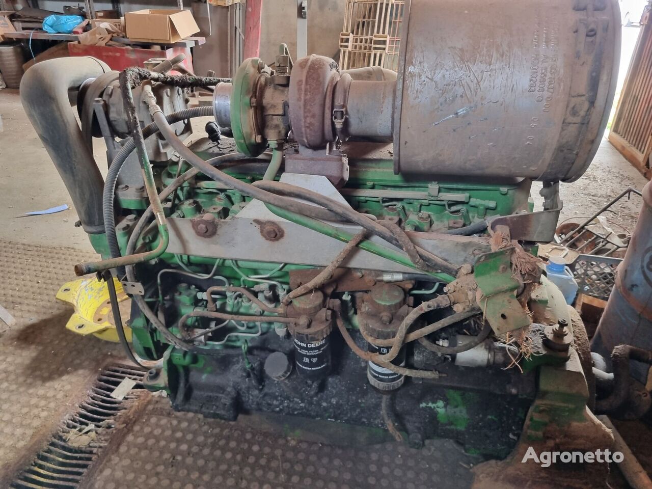 двигатель John Deere 6068HL472 для трактора колесного John Deere 6910 e 6920 по запчастям